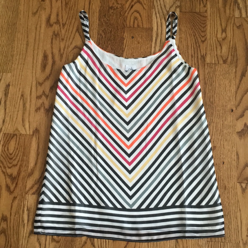 NWT CAbi spaghetti strap blouse